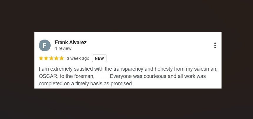 Francisco Alvarez Review Miami Roofing - Miami Roofing Review